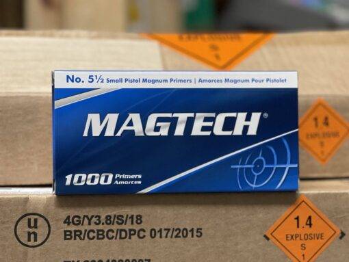 Magtech Small Pistol Magnum Primers No. 5 1/2
