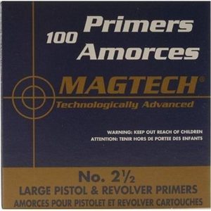 Magtech Large Pistol Primers #2-1/2